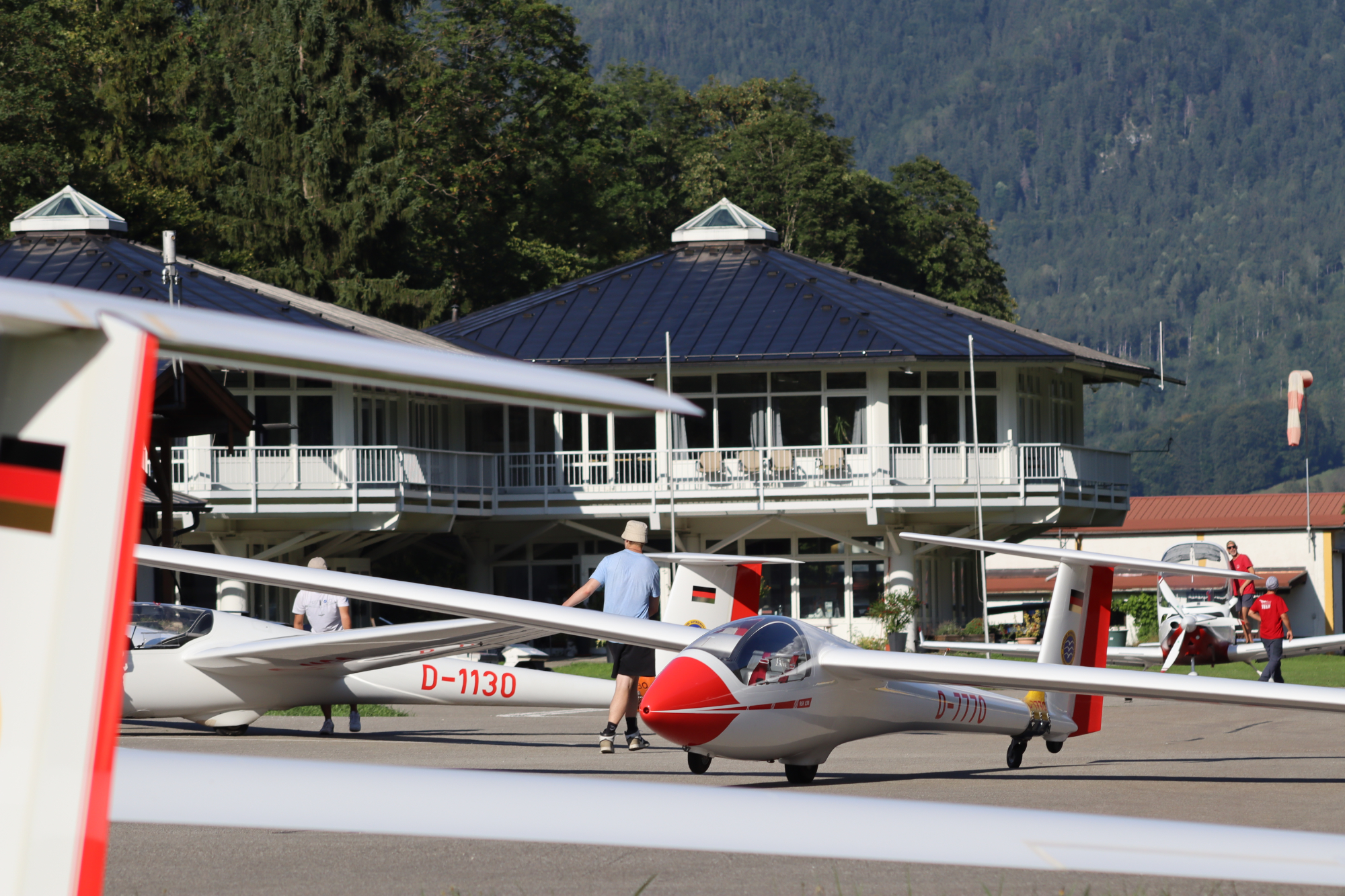Dichtes Treiben am Nachmittag nach dem Schulbetrieb